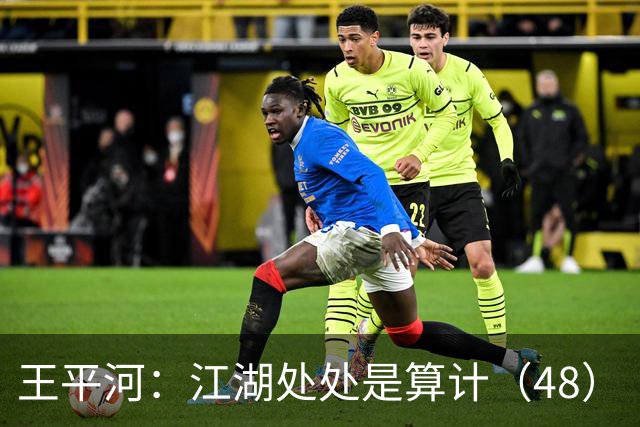 王平河：江湖处处是算计（4/8）